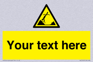 Custom Warning submerged objects